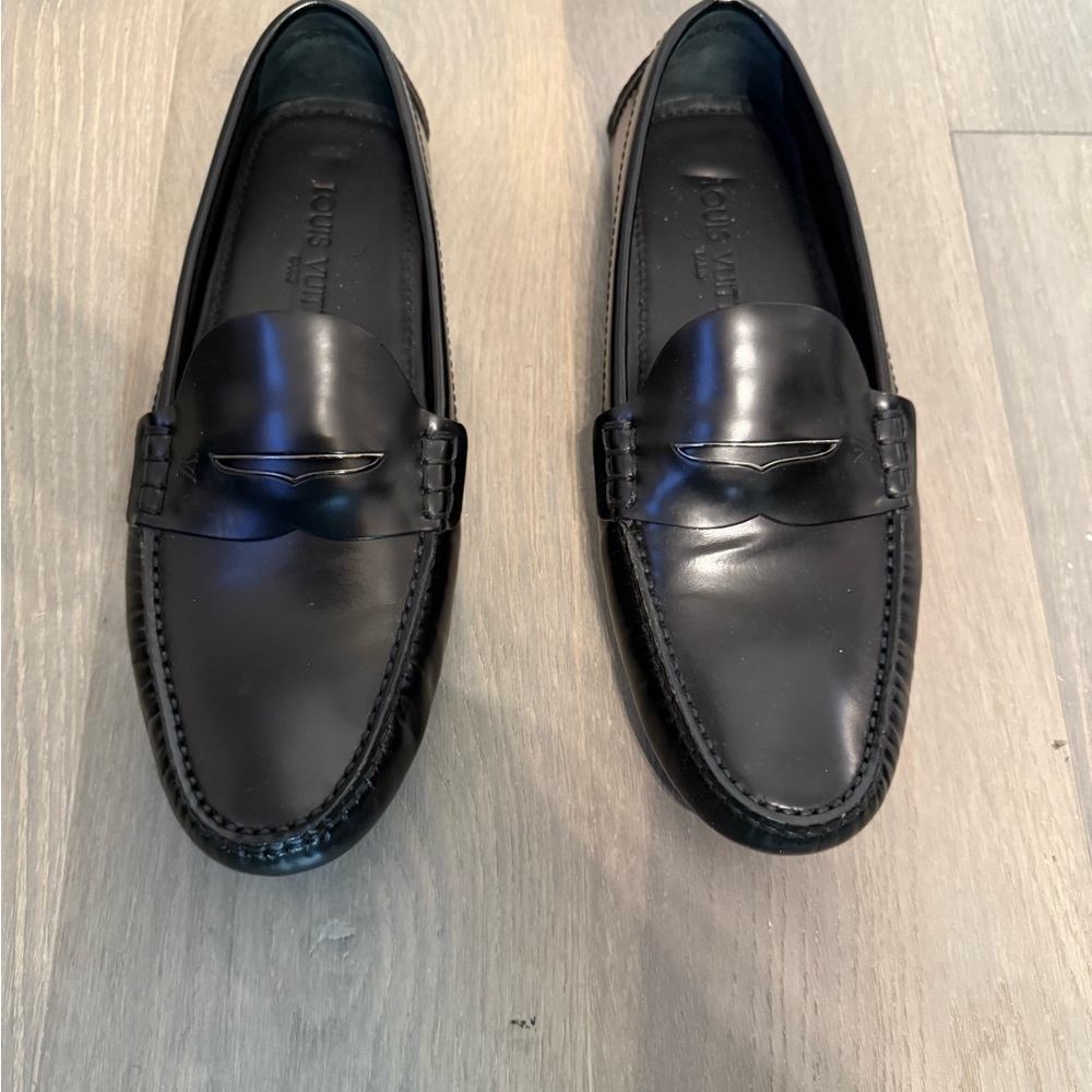 Louis Vuitton Classic Black Loafers